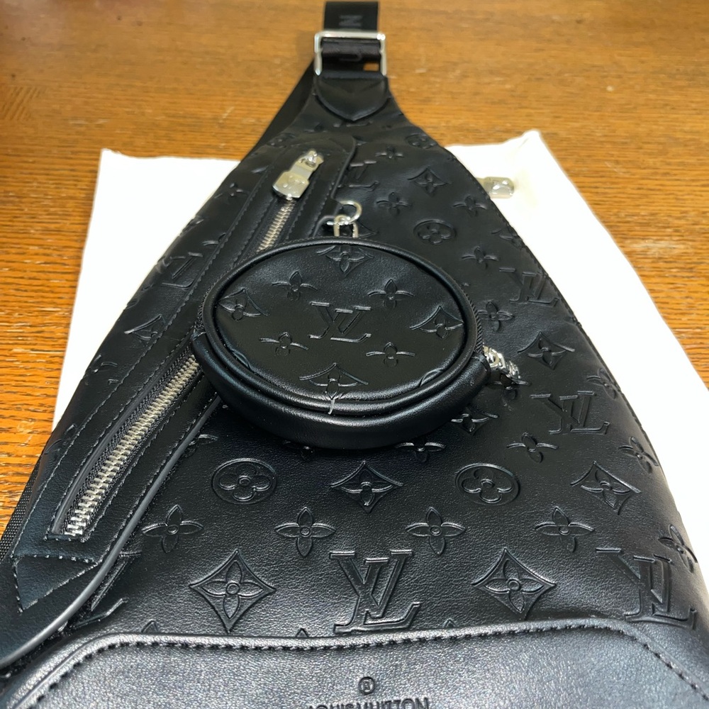 Louis Vuitton Black Monogram Belt Bag